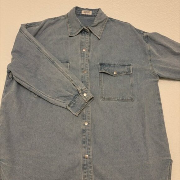 Brunette the Label Shania Denim Jacket Size S/M - Picture 3 of 7